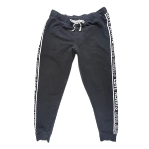 Bobbie Brooks Joggers 1X Negro LOVE ALWAYS Rayas Acogedor Atletismo Ropa de Calle - Imagen 1 de 11
