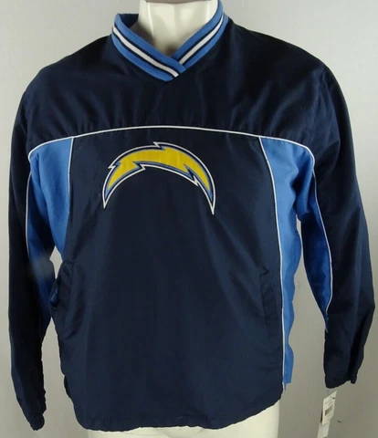 Los Angeles Chargers NFL G-III Men's V-Neck Windbreaker Cover