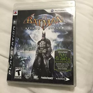 Batman: Arkham Asylum (Sony Playstation 3, 2009) PS3 Complete. - Picture 1 of 1