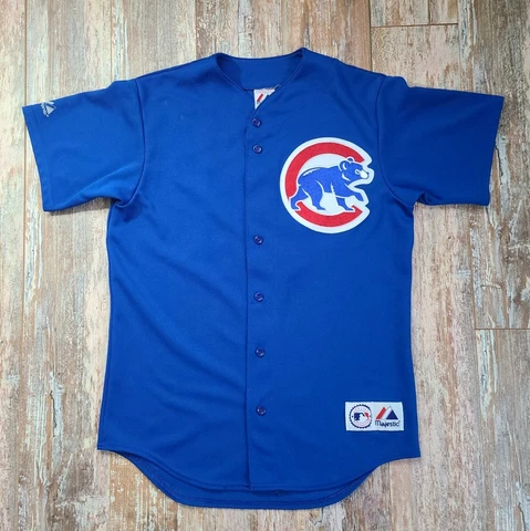 Vintage Majestic Chicago Cubs Greg  Maddux Jersey Hall Of Fame Med Made In USA Cover