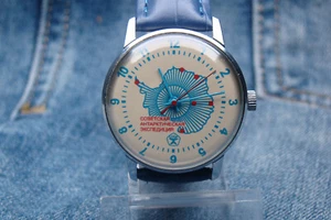 watch raketa polar antarctic expedition russian soviet ussr 2609HA 80s serviced - Picture 1 of 7