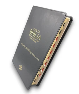 Biblia RVR1960 Letra Grande Tam. Manual Negro con Indice - Personalizada - Bild 1 von 15
