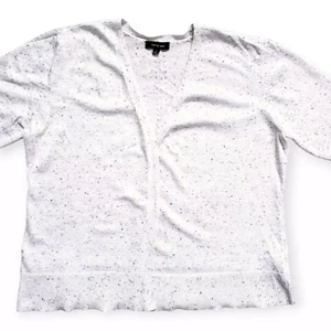 Verve Ami Cardigan Knit Sweater Womens Large Pearl Open Front Long Sleeve  - Picture 1 of 9