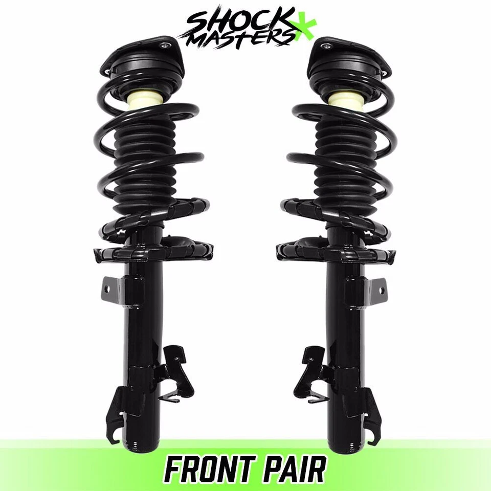 Front Pair Complete Struts Coil Spring Assemblies for 2004-2013 Mazda 3 Foto 1 de 4