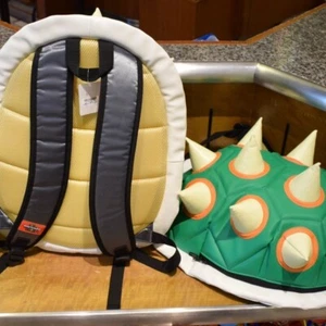Super Nintendo World TM Limited Rare Item Bowser Shell Rucksack Super Mario Bros - Bild 1 von 24