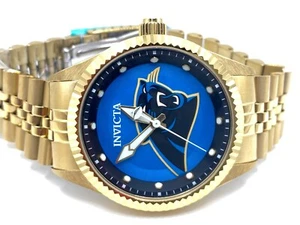 INVICTA WATCH NFL Carolina Panthers 42425 43mm PC21 Quartz NO BOX - Picture 1 of 5