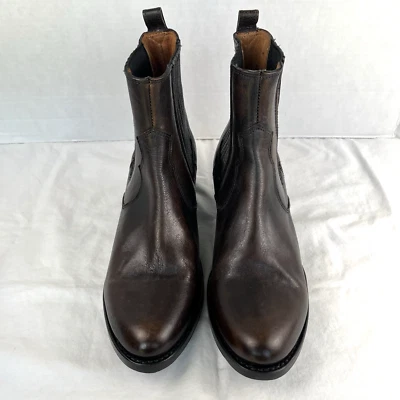 Botas occidentales FRYE Diana Chelsea tacón coñac nuevas sin caja para mujer talla 8 usadas en excelente estado Foto 1 de 4