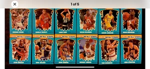 1990 Fleer All Stars Basketball Card Set, Joran, Bird, Barkley - Picture 1 of 3
