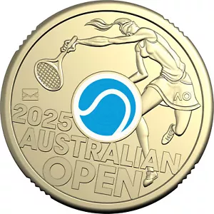 Australia 2025 $2 Privy Mark Womans Australian Open Coin - Bild 1 von 5