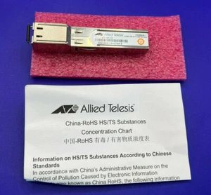 Allied Telesis at-SPTX SFP Wired Gigabit Ethernet Transceiver Module - 1000Base- - Picture 1 of 2
