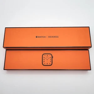 Apple Watch Hermes Series 9 45 mm A2984 | Boîtier en acier inoxydable argenté | LTE + GPS - Photo 1 sur 6