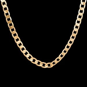 Cadena de bordillo de lujo de moda para hombre eslabón grueso (XL0024-J-) - Imagen 1 de 11