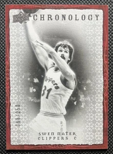 2007-08 Upper Deck Chronology /250 Swen Nater #87 Clippers - Picture 1 of 2