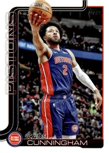 Base de baloncesto de la NBA 2025-26 Topps #40 Cade Cunningham Detroit Pistons - Imagen 1 de 2