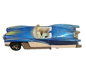  HOT WHEELS STREET BEAST BLUE WHITE DIECAST CAR COLLECTIBLE - Picture 1 of 4