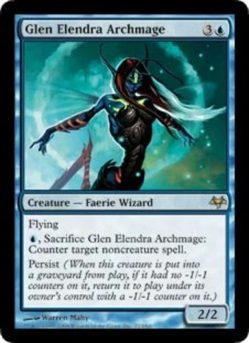 MTG Glen Elendra Archmage, Light Play, English Eventide - Image 1 of 1