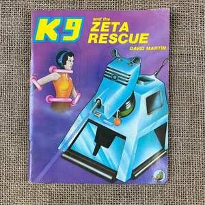 K9 AND THE ZETA RESCUE BY DAVID MARTIN VINTAGE PAPERBACK BOOK COMIC BOOKLET - Picture 1 of 4