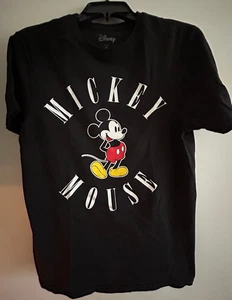 HERREN MED EUC MEDIUM DISNEY SCHWARZ MICKEY MOUSE RUNDHALSAUSSCHNITT T - Bild 1 von 3