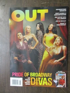 OUT THE ADVOCATE MAGAZINE MAY JUNE 2025 LEA KRISTIN CYNTHIA COX BROADWAY DIVAS - Picture 1 of 2