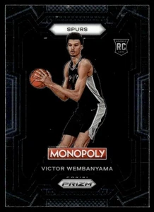 2023-24 Panini Prizm Monopoly Victor Wembanyama RC #81 - Picture 1 of 2