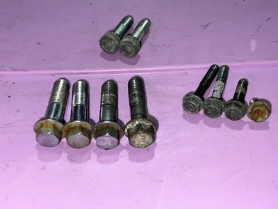 96-03 Kawasaki Ninja ZX7R ZX7 ZX 7 R 7R ZX750 Tornillos de pinza de freno delanteros y traseros Foto 1 de 4