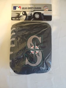 Fanmats MLB Seattle Mariners Neu 2 Stück Bedruckte Kopfstützenbezüge. Neu im Paket. - Bild 1 von 3