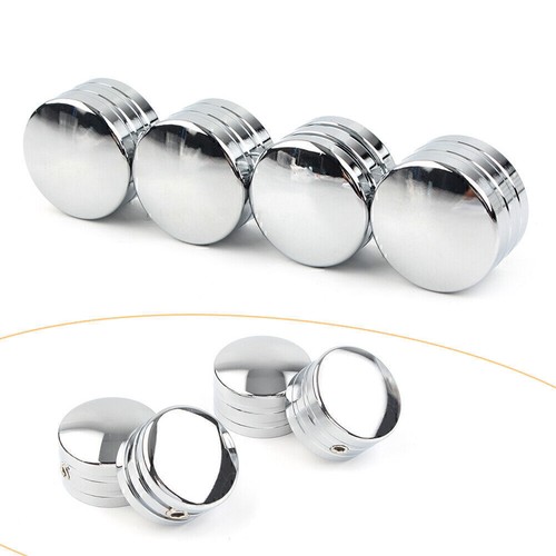 Chrome Billet Aluminum Spark Plug & Headbolt Cap Cover – Fits Harley Twin Cam 1999-Up