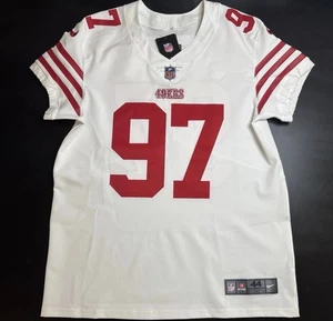 Trikot Große 44 Nick Bosa #97 Vapor Elite weiß San Francisco 49ers Authentic - Bild 1 von 11