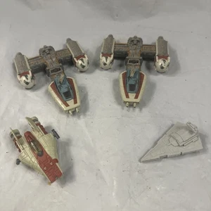 Star Wars Galoob Action Fleet Ala A Ala Y y Barco Emperador - Suelto - G4 - Imagen 1 de 22