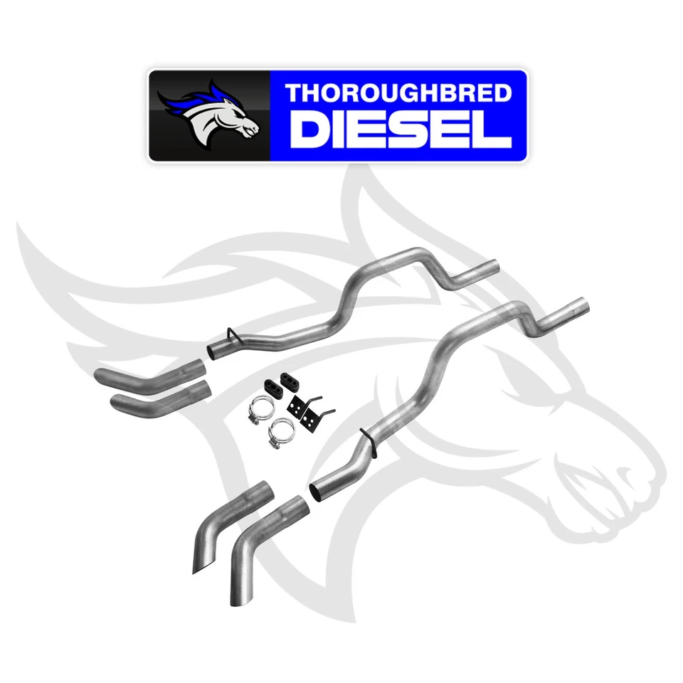 Flowmaster 81055 Pre-Bent Tailpipes for 1959-1964 Chevy Impala Biscayne Bel Air - Imagem 1 de 1