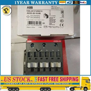 1pc new Abb AX32-30-10-80 AC220V Contactor in box Free Shipping US Free TAX - Picture 1 of 5