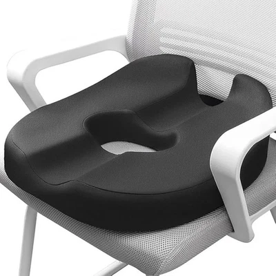 MARGGONA Donut memory foam seat cushion Coccyx Seat for Prostate, Sciatica, Pelvic Floor