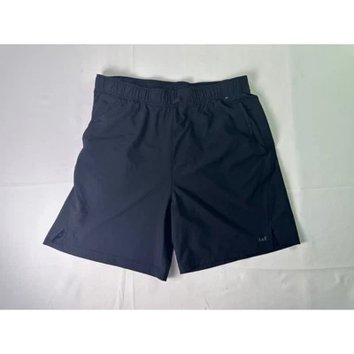 Abercrombie Kids Athletic Shorts 17/18 Black Drawstring Activewear - Image 1 of 4