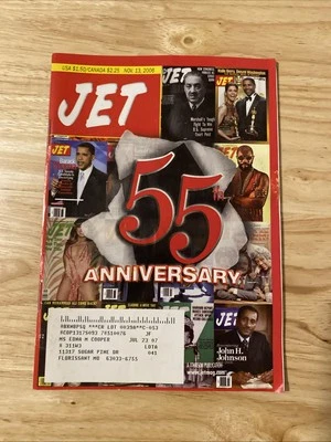 Jet Magazine November 13, 2006 55th Anniversary Vol. 110 No. 19 - Image 1 of 2