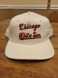 Vintage Chicago White Sox Snapback Hat MLB Twins Enterprise Cap NWT - Picture 1 of 7