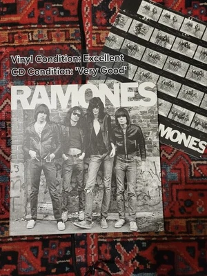 Ramones – Self Titled 40th Anniversary Limited Numbered Box Vinyl LP CD Deluxe - Image 1 of 4