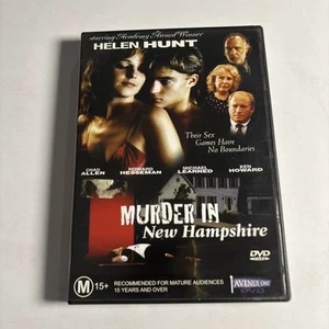 Murder In New Hampshire (DVD, 1991) Helen Hunt, Chad Allen Region All - Picture 1 of 3