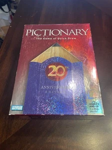 Pictionary 20th Anniversary Edition Parker Brother VTG 2005 Game of Quick Draw - Picture 1 of 3