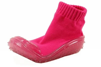 Skidders SkidProof Infant Toddler Girl's Limited Edition Pink Crystal Grip Shoes - Image 1 of 4