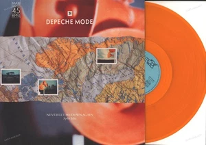 Depeche Mode - Never Let Me Down Again (Split Mix) GER 12" Maxi 1987 Orange ' - Bild 1 von 1