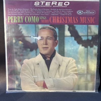 Perry Como Sings Merry Christmas Music Vinyl LP RCA That White Christmas Feeling - Image 1 of 3