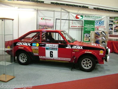REPLICA GRAFICA AUTO RALLY DA MONTARE ESCORT MK 2 - Immagine 1 di 4