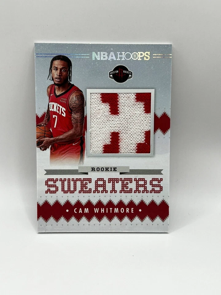 Cam Whitmore 2023-24 NBA Hoops Rookie Sweaters RC Card #RSW-CAM - Image 1 of 2
