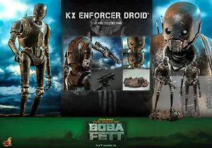 Hot Toys Star Wars KX Enforcer Droid 1:6 Dcale Figura Libro De Boba Fett TMS072 - Imagen 1 de 15