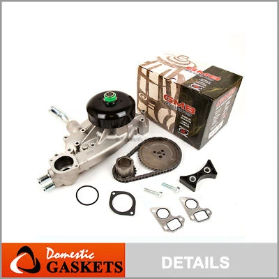 Kit de cadena de distribución bomba de agua para 03-06 Cadillac Buick Chevrolet GMC 4.8 5.3 6.0 Foto 1 de 4