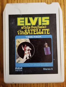Vintage 8 Spur Elvis Presley Aloha aus Hawaii über Satellit RCA P8S-5144 '73 - Bild 1 von 4