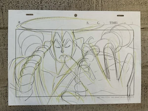 One Piece Kozuki Oden Wano Anime Genga no Cel Art Toei Animation Original Luffy - Bild 1 von 4