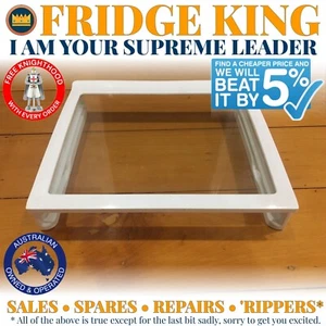 1446181 Kelvinator fridge FREEZER BASKET GLASS ROLLER SHELF fits all KSM6100 - Picture 1 of 14