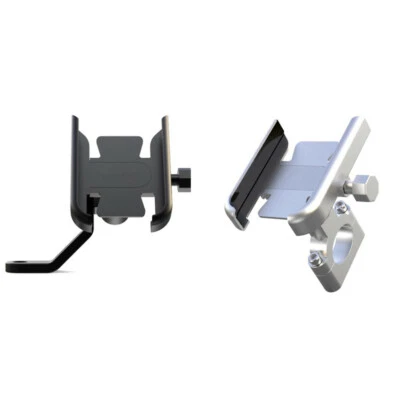 UNIVERSALE CNC PORTA TELEFONO CELLULARE SUPPORTO SMARTPHONE PER MOTO BICICLETTA - Immagine 1 di 4