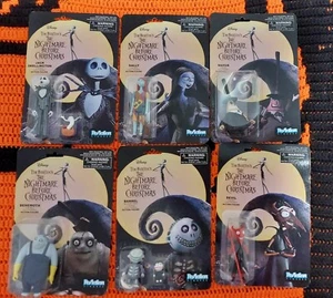 Tim Burton's The Nightmare Before Christmas Reflections Figures Lot - Picture 1 of 16